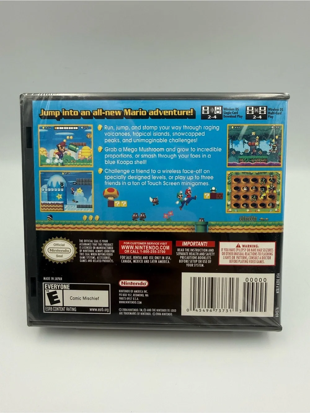 New Super Mario Bros. Nintendo DS USA Version